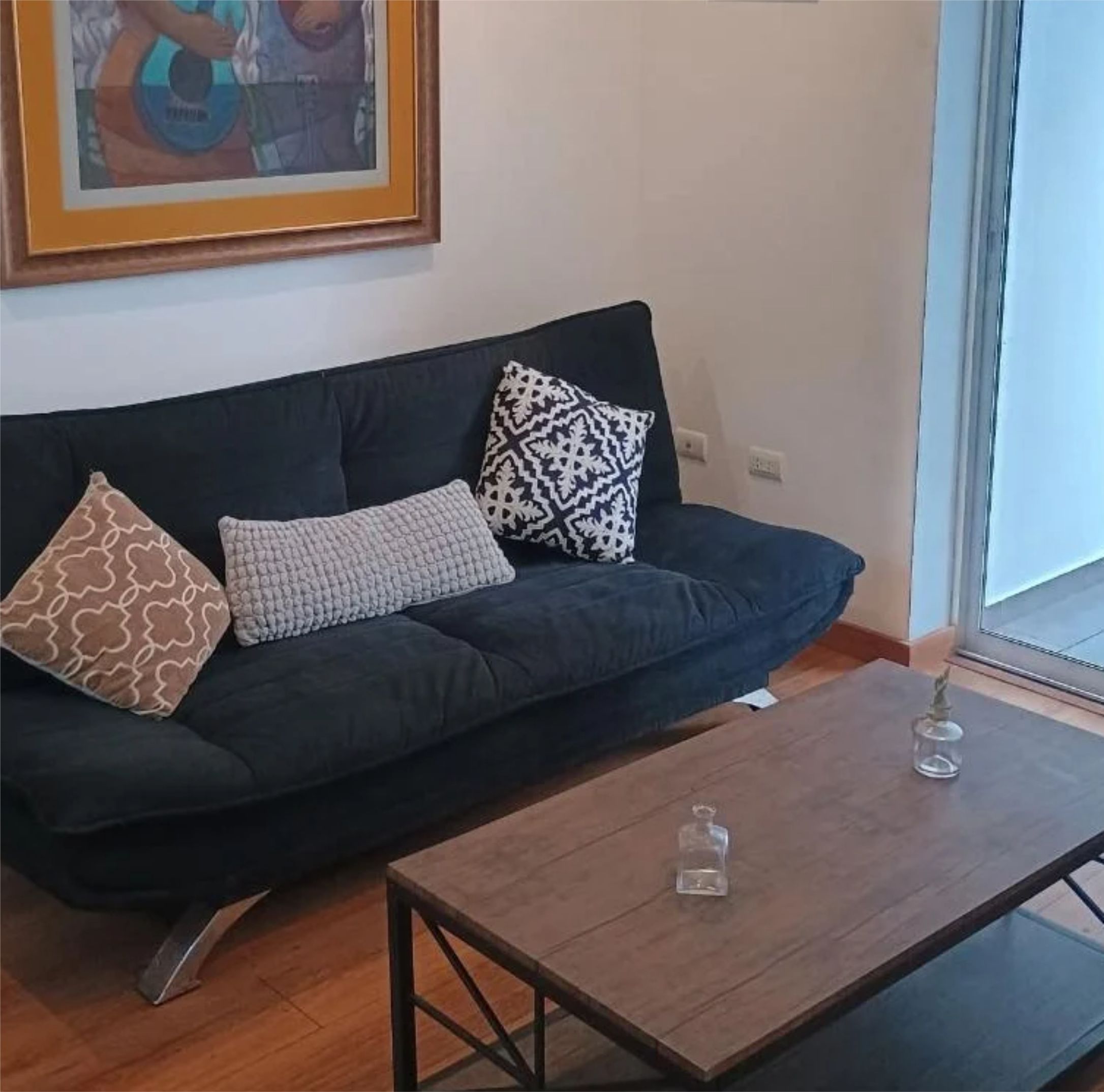 Alquiler de departamento amoblado con terraza y cochera